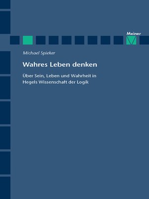 cover image of Wahres Leben denken